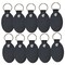 2 Sided Leather Key Chains 10 Pack-Customize it for Promotional Gifts, Fundraising, Events, Wedding - Engrave on Both Sides